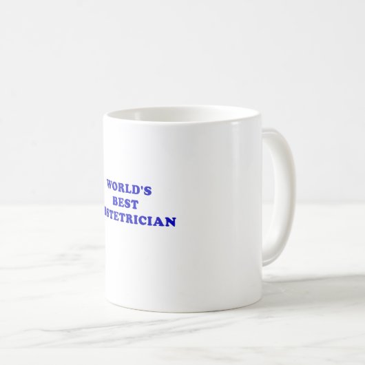 Weltbester Geburtshelfer Kaffeetasse (VorderseiteRechts)