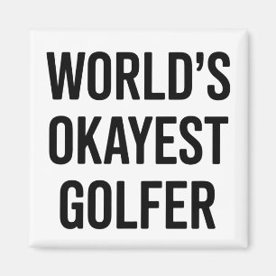 Weltbester Golf Vater Vatertag Golfen Magnet