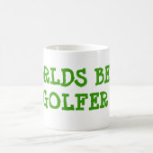 WELTbester GOLFSPIELER Kaffeetasse (Mittel)