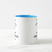Weltbester Großvater Name Großvater hinzufügen Tasse (Zentrum)