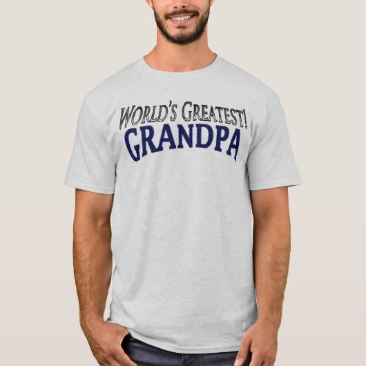 Weltbester Großvater T-Shirt (Vorderseite)