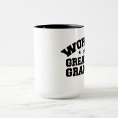Weltbester Großvater Tasse (Zentrum)