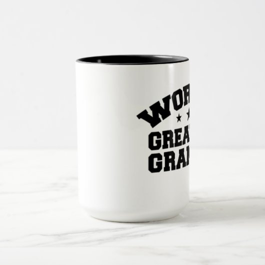 Weltbester Großvater Tasse (Zentrum)