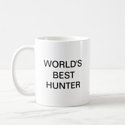 WELTBESTER HUNTER KAFFEETASSE (Links)