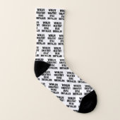 Weltbester HVAC-Installer Socken (Links - Innen)