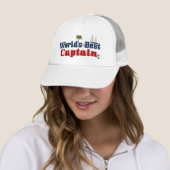 Weltbester Kapitän Truckerkappe (Beispiel)