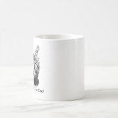 Weltbester Katzen-Vater Kaffeetasse (Mittel)