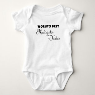 Weltbester Kindergarten teacher.png Baby Strampler