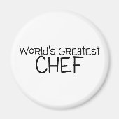Weltbester Koch Magnet (Vorne)