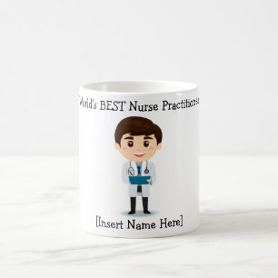 Weltbester Krankenpfleger, Brünette Männer Kaffeetasse