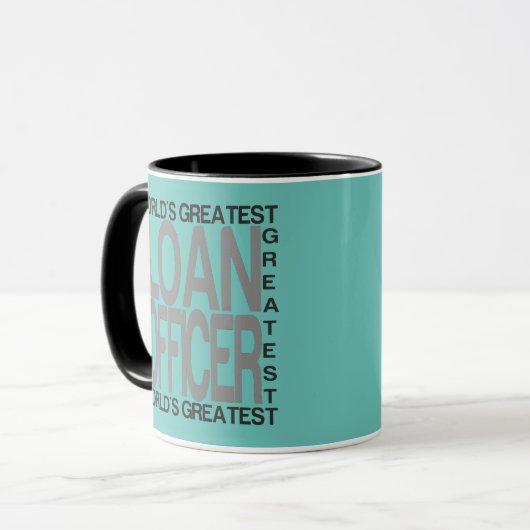 Weltbester Kreditsachbearbeiter Tasse (Vorderseite Links)