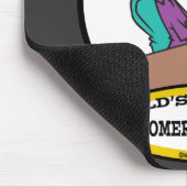 WELTBESTER KUNDENSERVICE REP CARTOON MOUSEPAD (Ecke)