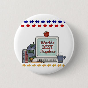 Weltbester Lehrer Button