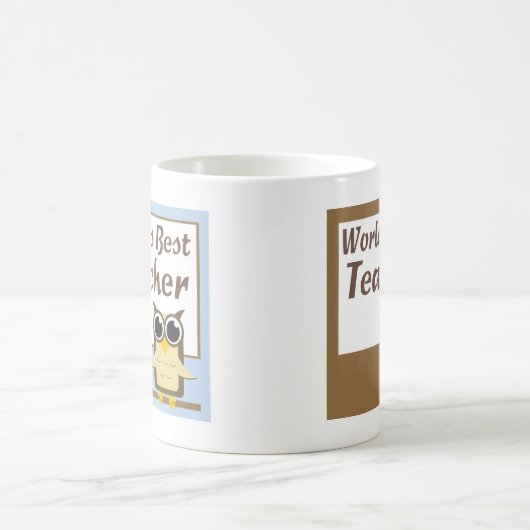 Weltbester Lehrer Kaffeetasse (Mittel)