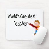 Weltbester Lehrer Mousepad (Mit Mouse)
