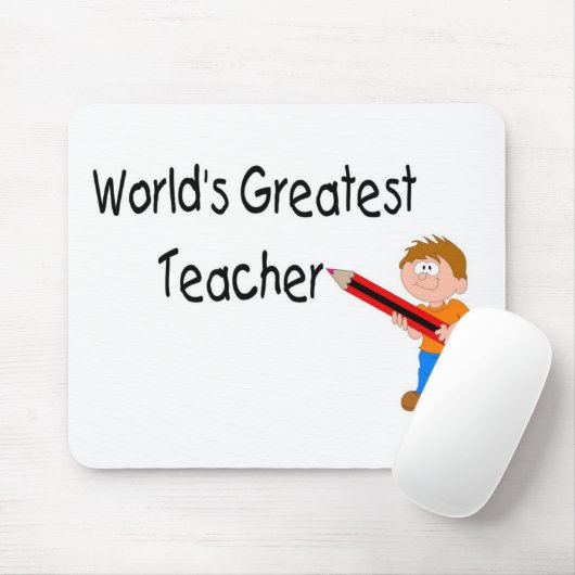 Weltbester Lehrer Mousepad (Mit Mouse)