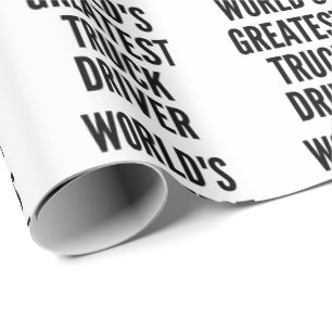 Weltbester LKW-Fahrer Geschenkpapier