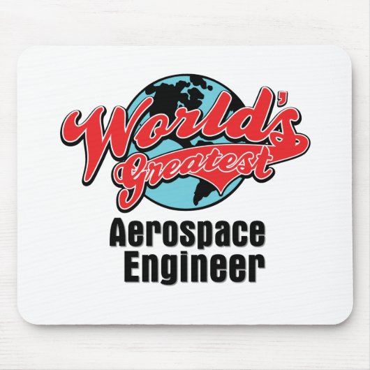 Weltbester Luftfahrtingenieur Mousepad (Vorne)