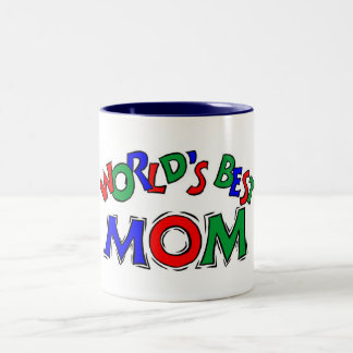 Weltbester Mama-Kaffee, Tee-Schale Zweifarbige Tasse