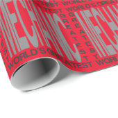 Weltbester Mechaniker Geschenkpapier (Rolleneckpunkt)