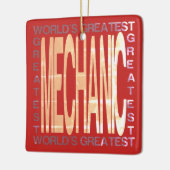 Weltbester Mechanismus Keramikornament (Links)