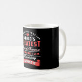 Weltbester medizinischer Assistent Doktor Funny Kaffeetasse (VorderseiteRechts)