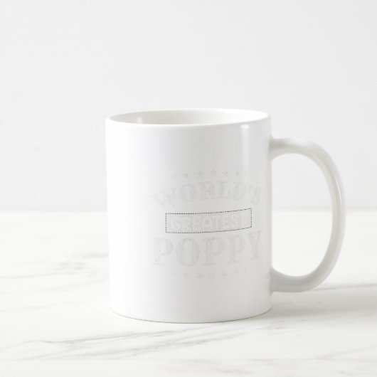 Weltbester Mohnvater Tag Großvater Männer Kaffeetasse (Rechts)