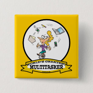 WELTBESTER MULTI-TASKER-CARTOON BUTTON
