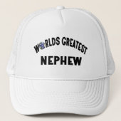 Weltbester Neffe Truckerkappe (Vorderseite)