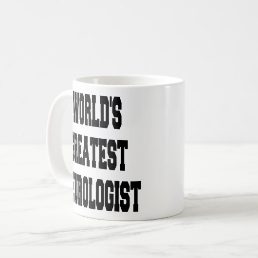 Weltbester Neurologe Kaffeetasse (Vorderseite Links)