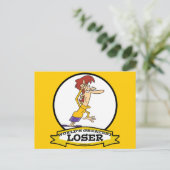 WELTBESTER NIEDERLADY FRAUEN CARTOON POSTKARTE (Stehend Vorderseite)