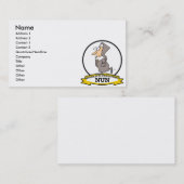 WELTBESTER NUN-CARTOON VISITENKARTE (Vorne/Hinten)