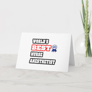 Weltbester Nurseanästhesist Karte