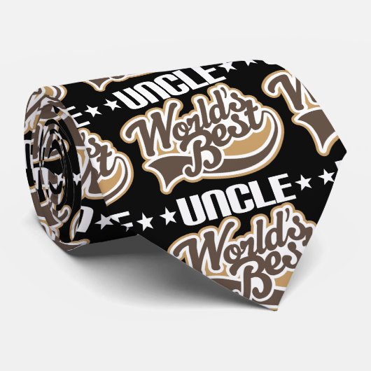 Weltbester Onkel Tie Krawatte (Gerollt)