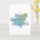 Weltbester Opa Karte (Gelbe Blume)