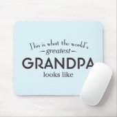 Weltbester Opa Mousepad (Mit Mouse)