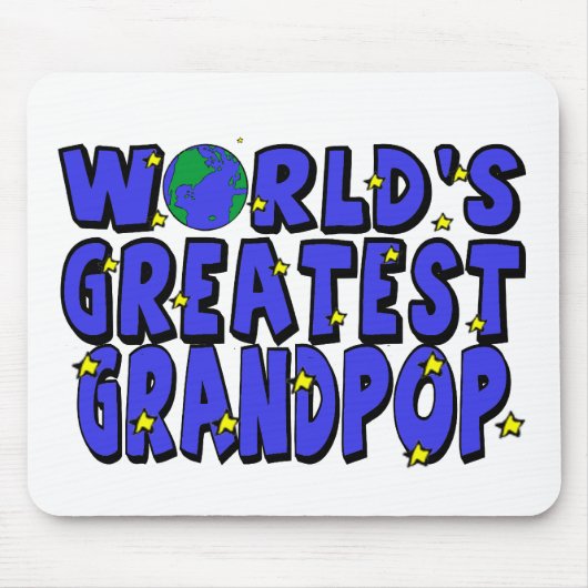 Weltbester Opa Mousepad (Vorne)
