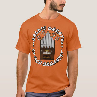 Weltbester Organist Musi T-Shirt