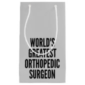 Weltbester Orthopädischer Chirurg Kleine Geschenktüte (Vorderseite)