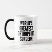 Weltbester Orthopädischer Chirurg Verwandlungstasse (Links)