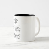 Weltbester Overlord Zweifarbige Tasse (VorderseiteRechts)