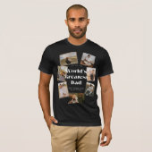 Weltbester Papa 7 Foto-Collage T-Shirt (Vorne ganz)