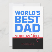 Weltbester Papa Glücklicher Geburtstag Lustige Kar