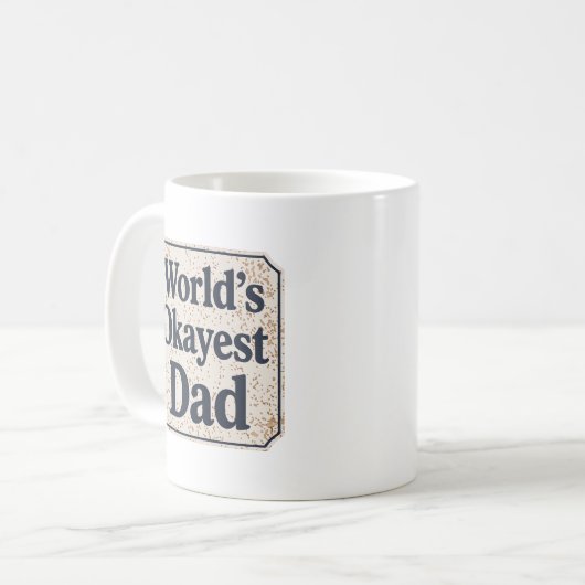 Weltbester Papa (oder so) Kaffeetasse (Vorderseite Links)