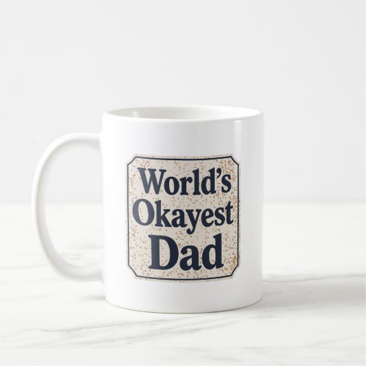 Weltbester Papa (oder so) Kaffeetasse (Links)