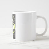 Weltbester Papa Vatertag Jumbo-Tasse (Rechts)