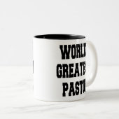 Weltbester Pastor Zweifarbige Tasse (VorderseiteRechts)