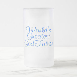 Weltbester Pate Mattglas Bierglas