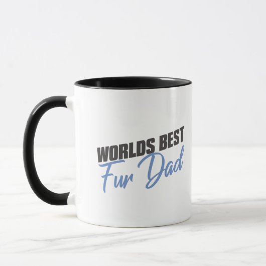 Weltbester Pelzvati Tasse (Links)