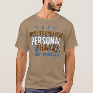 Weltbester persönlicher Trainer lustiges BLAU T-Shirt